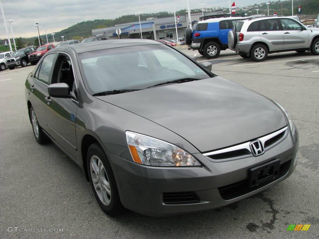 2006 Accord EX Sedan - Carbon Bronze Pearl / Black photo #10