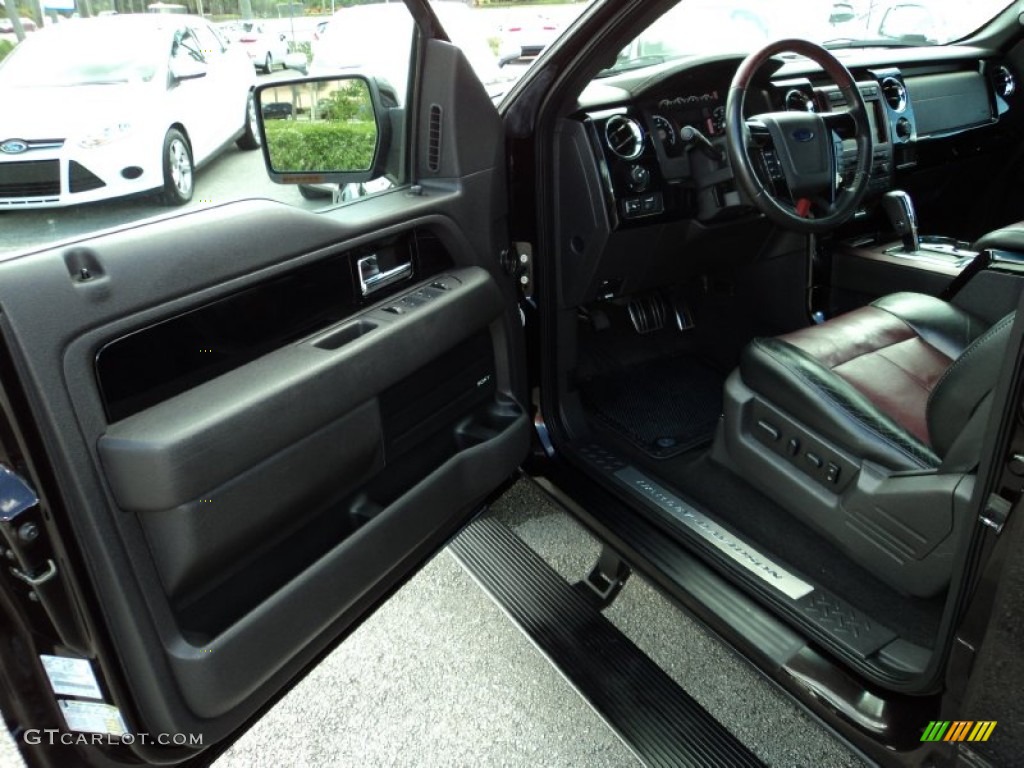 2010 F150 Harley-Davidson SuperCrew 4x4 - Lava Red Metallic / Harley Davidson Lava Red/Black photo #17