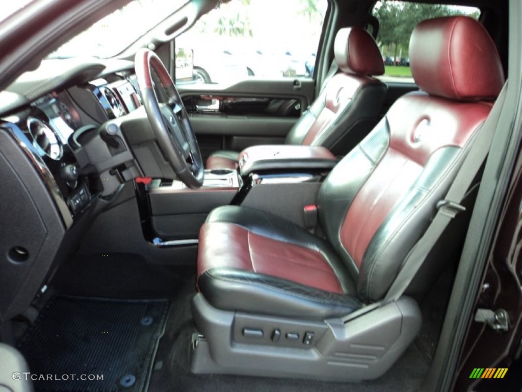 2010 F150 Harley-Davidson SuperCrew 4x4 - Lava Red Metallic / Harley Davidson Lava Red/Black photo #19