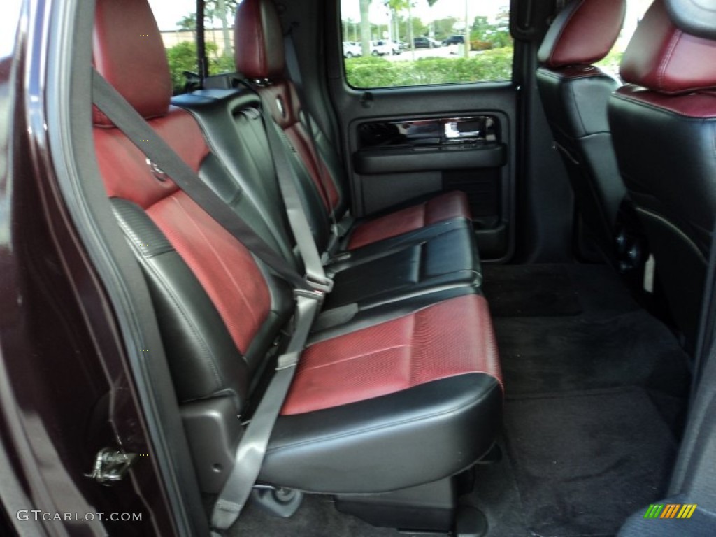 2010 F150 Harley-Davidson SuperCrew 4x4 - Lava Red Metallic / Harley Davidson Lava Red/Black photo #23