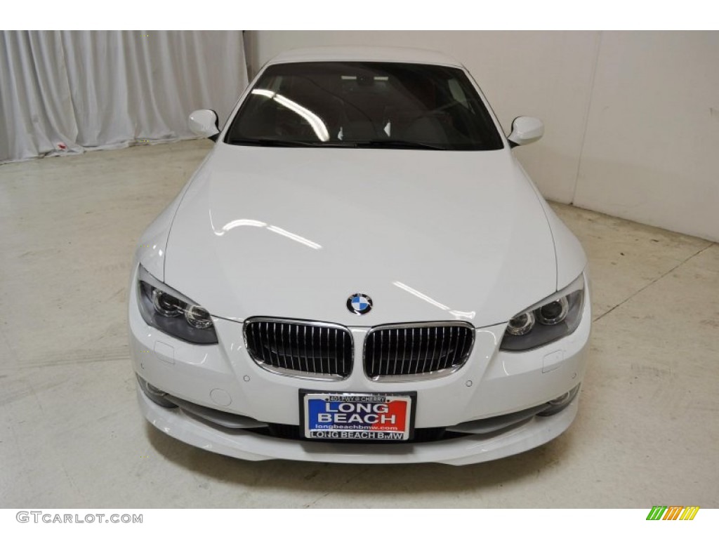 2013 3 Series 328i Convertible - Alpine White / Coral Red/Black photo #5