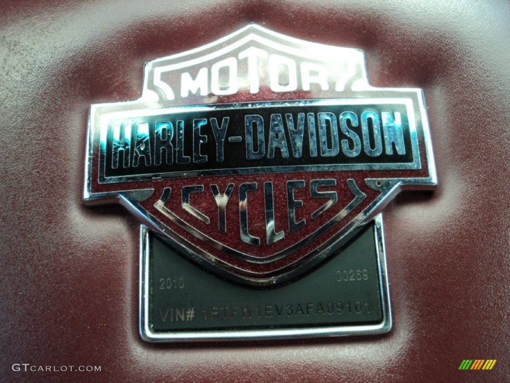 2010 Ford F150 Harley-Davidson SuperCrew 4x4 Marks and Logos Photo #87420853