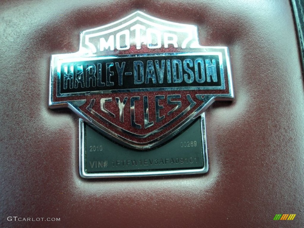 2010 F150 Harley-Davidson SuperCrew 4x4 - Lava Red Metallic / Harley Davidson Lava Red/Black photo #30