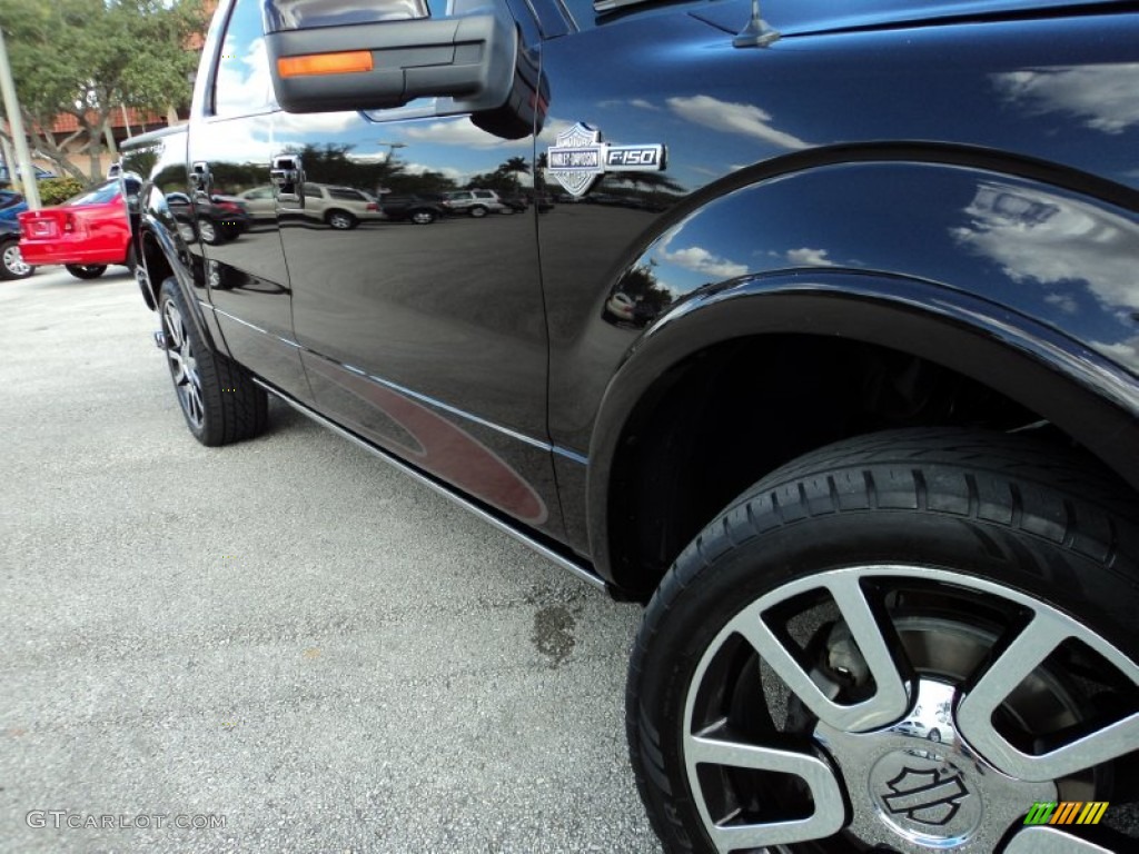 2010 F150 Harley-Davidson SuperCrew 4x4 - Lava Red Metallic / Harley Davidson Lava Red/Black photo #32