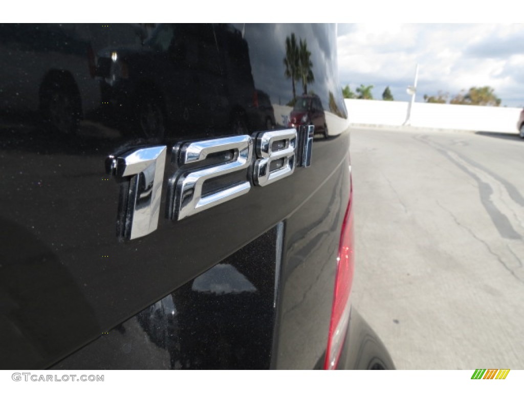 2008 1 Series 128i Coupe - Jet Black / Grey photo #8