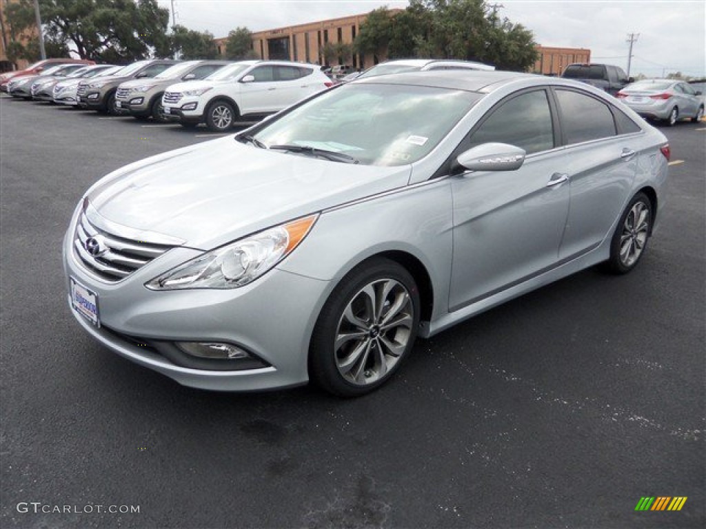 Radiant Silver 2014 Hyundai Sonata Limited 2.0T Exterior Photo #87422027