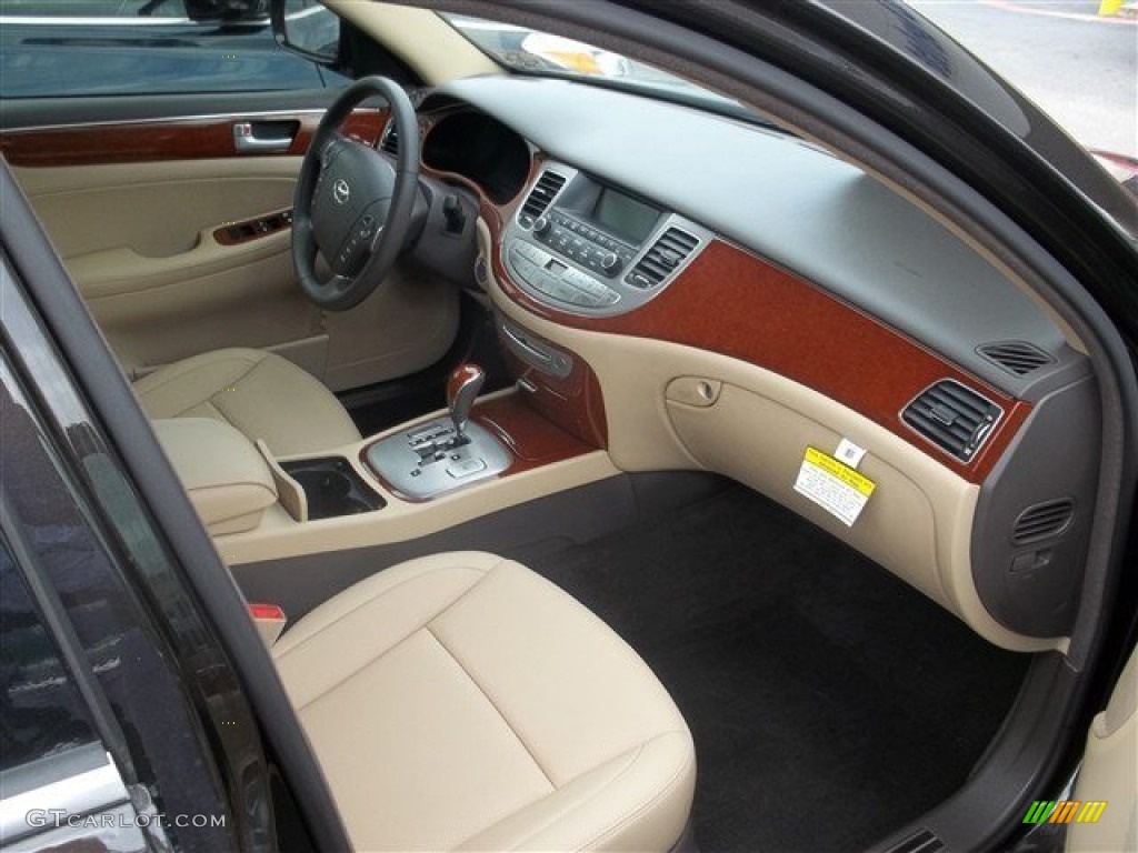 2013 Genesis 3.8 Sedan - Night Shadow Brown / Cashmere photo #5