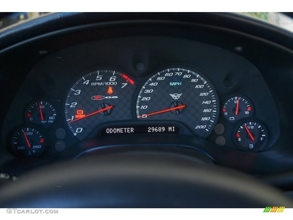 2003 Chevrolet Corvette Z06 Gauges Photos