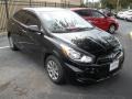 2013 Ultra Black Hyundai Accent GLS 4 Door  photo #2