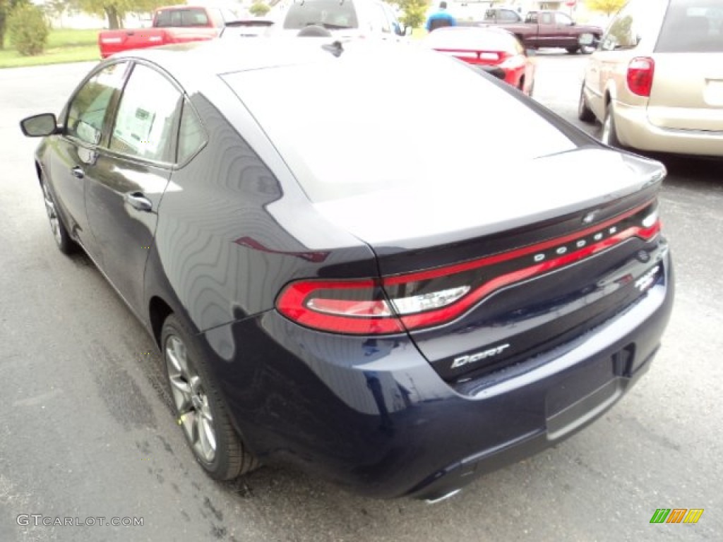 True Blue Pearl Coat 2014 Dodge Dart SXT Exterior Photo #87423183