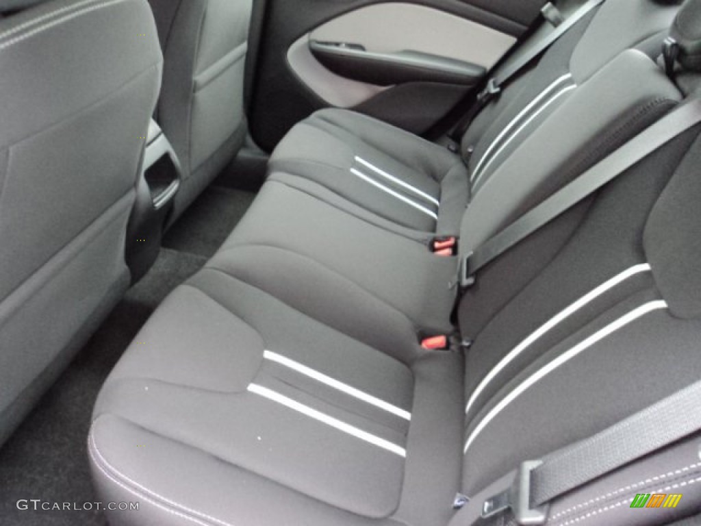 Black/Light Tungsten Interior 2014 Dodge Dart SXT Photo #87423272