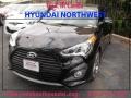 2013 Ultra Black Hyundai Veloster Turbo  photo #1