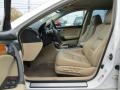 2006 Acura TL Camel Interior Front Seat Photo