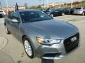 Quartz Gray Metallic 2013 Audi A6 2.0T quattro Sedan Exterior