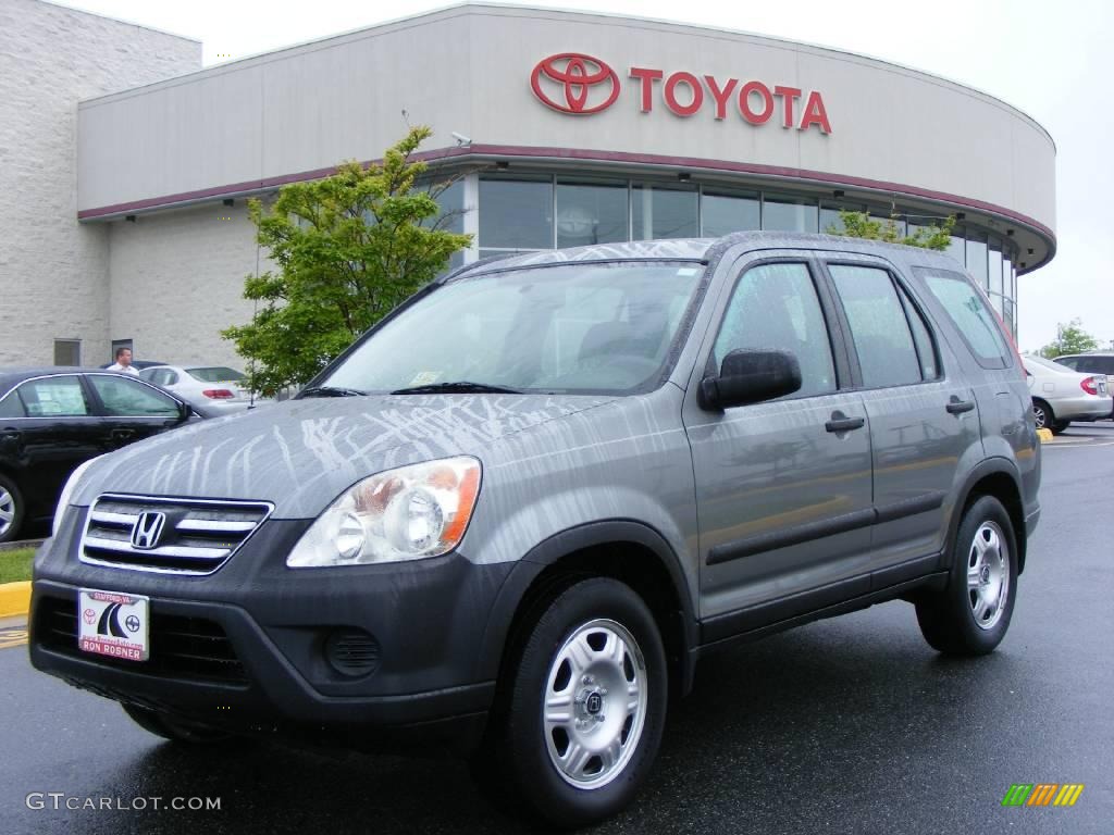 2005 CR-V LX 4WD - Pewter Pearl / Black photo #1