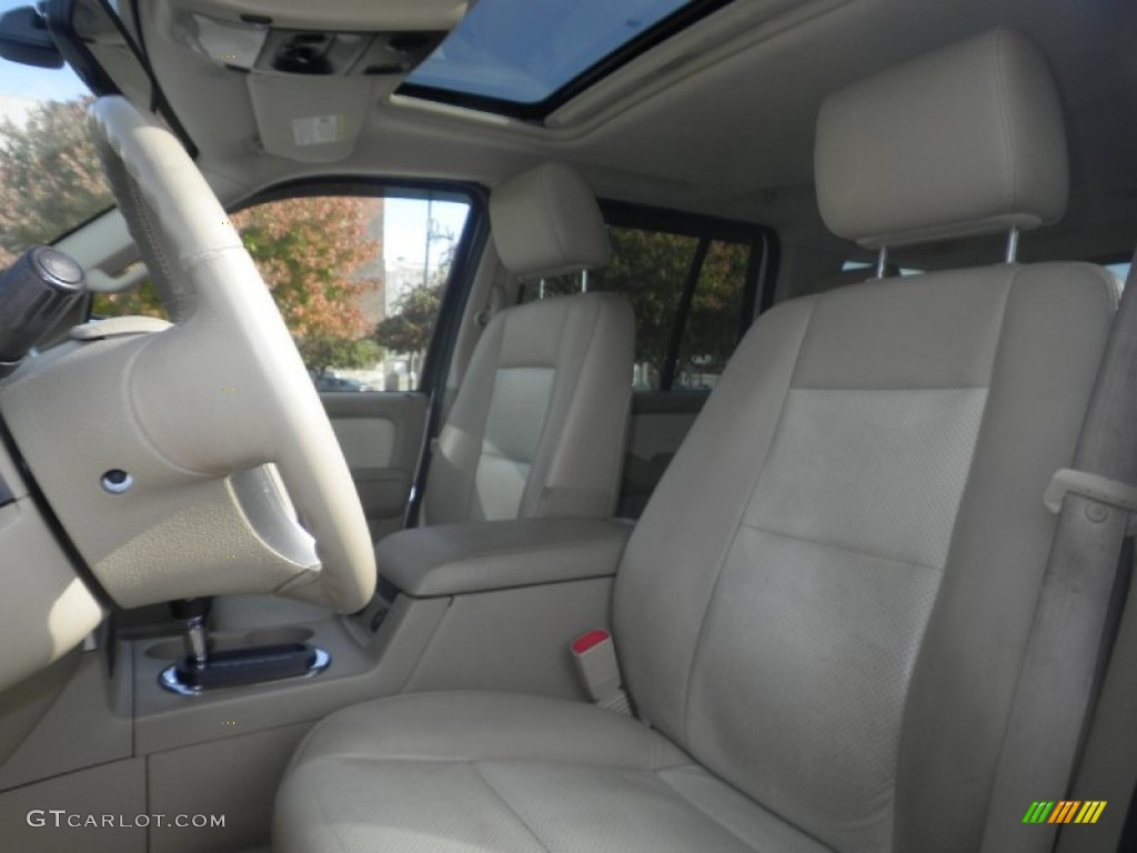 2007 Mountaineer Premier AWD - White Chocolate Tri Coat / Camel photo #5