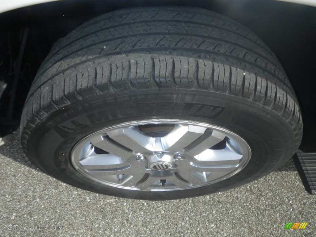 2007 Mountaineer Premier AWD - White Chocolate Tri Coat / Camel photo #16