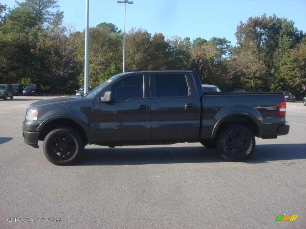 2006 F150 XLT SuperCrew 4x4 - Dark Stone Metallic / Tan photo #2