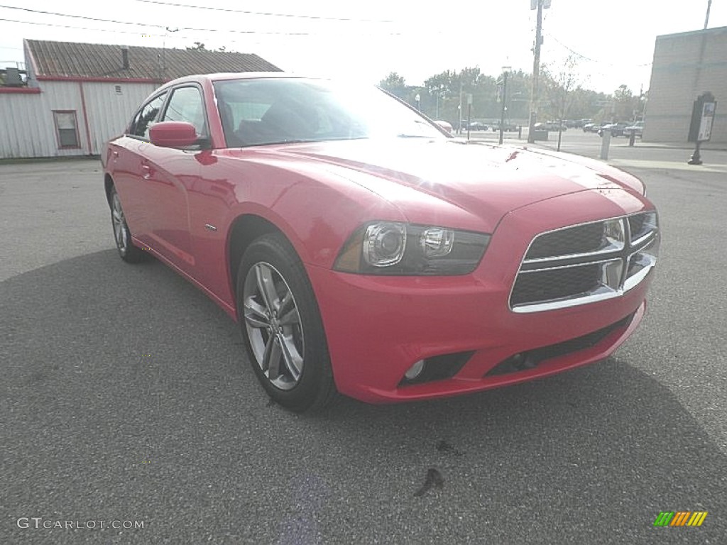 2014 Charger R/T Plus AWD - TorRed / Black/Red photo #1