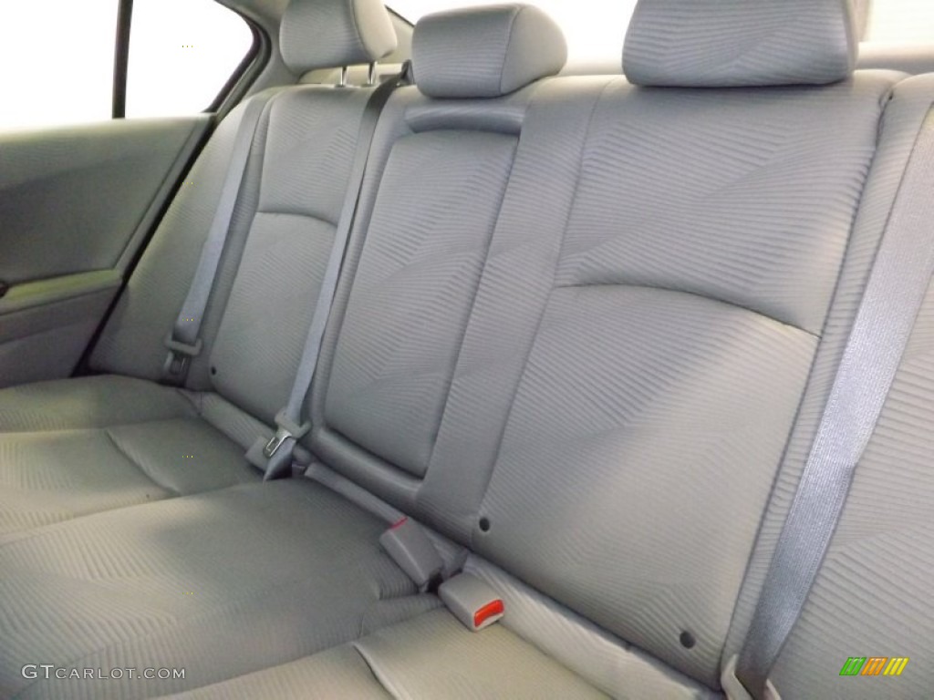 2014 Accord LX Sedan - Modern Steel Metallic / Gray photo #27