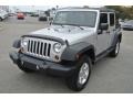 2011 Bright Silver Metallic Jeep Wrangler Unlimited Sport 4x4  photo #1