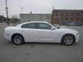 2014 Bright White Dodge Charger R/T  photo #2