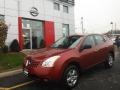 2010 Venom Red Nissan Rogue S AWD  photo #1