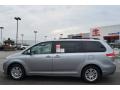 2014 Silver Sky Metallic Toyota Sienna XLE  photo #2