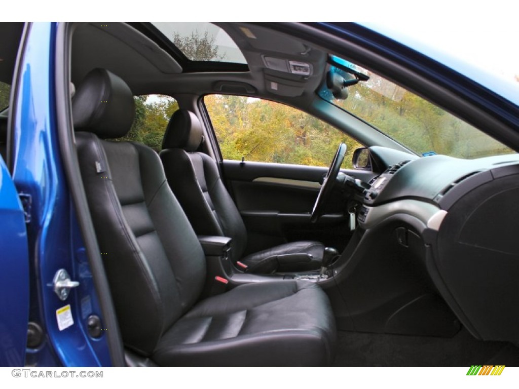 Ebony Interior 2004 Acura TSX Sedan Photo #87429608