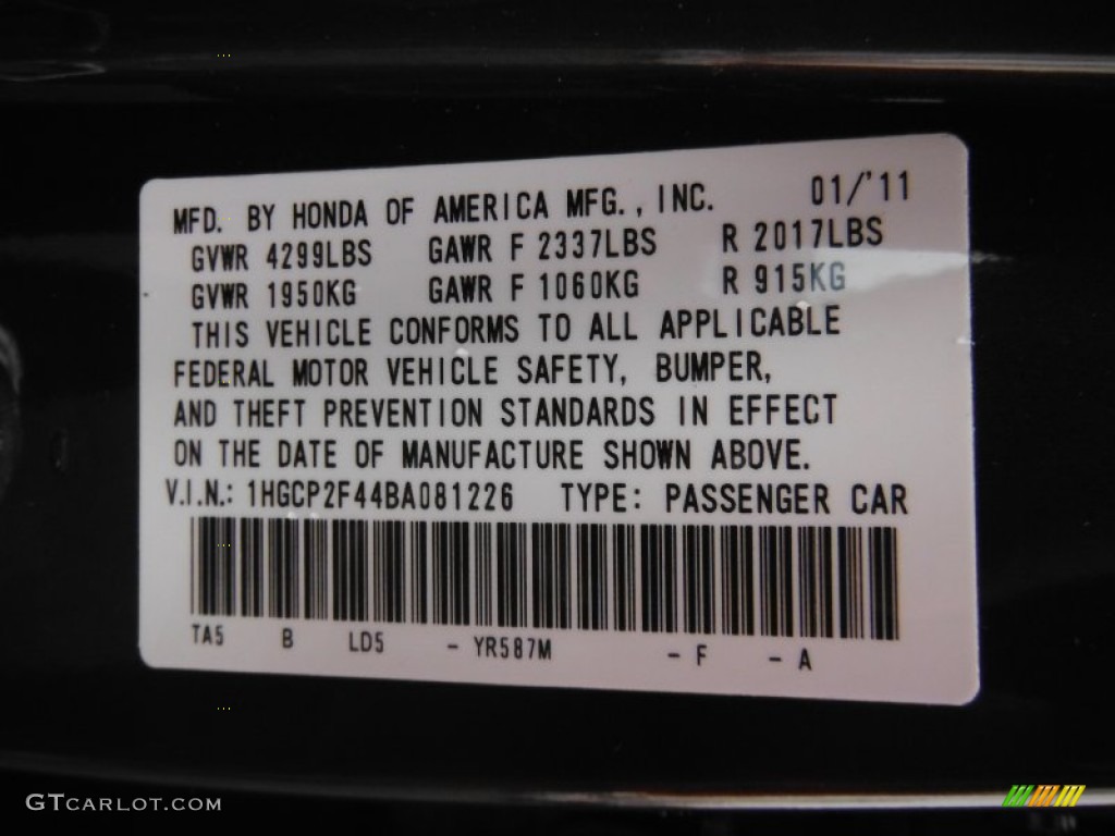 2011 Accord LX-P Sedan - Dark Amber Metallic / Ivory photo #15