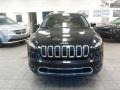 2014 Brilliant Black Crystal Pearl Jeep Cherokee Limited  photo #2