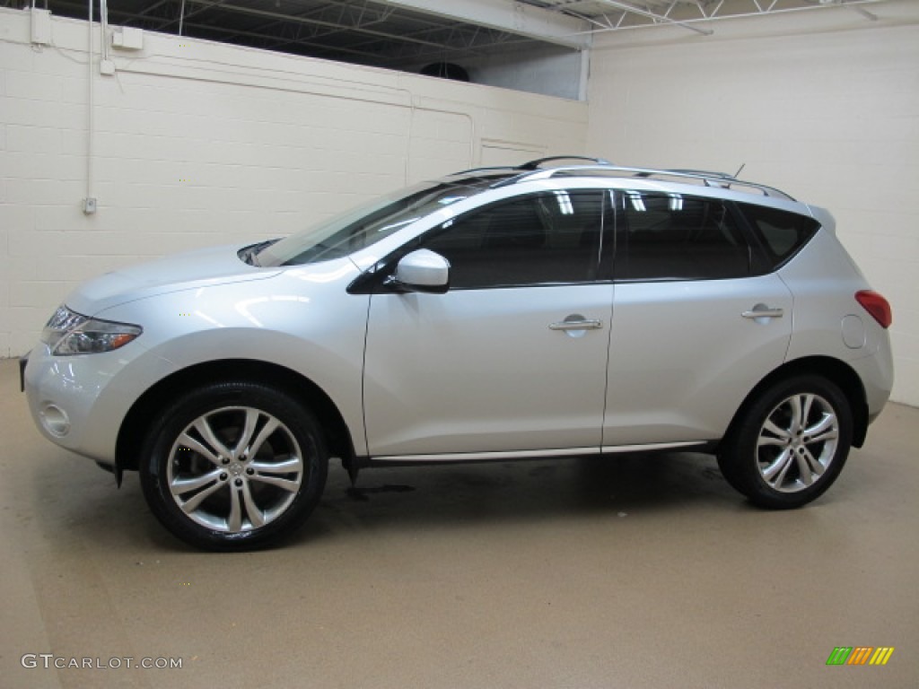 2009 Murano LE AWD - Brilliant Silver Metallic / Black photo #5