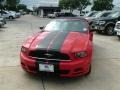 2013 Race Red Ford Mustang V6 Convertible  photo #13