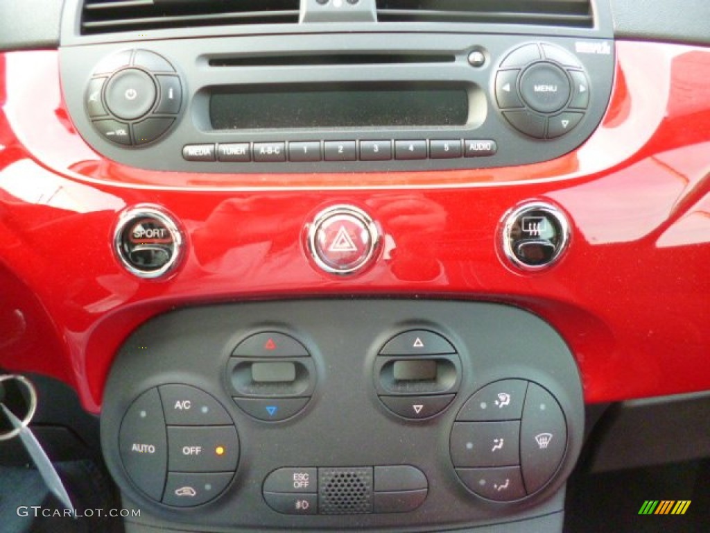 2012 Fiat 500 Abarth Controls Photo #87432155