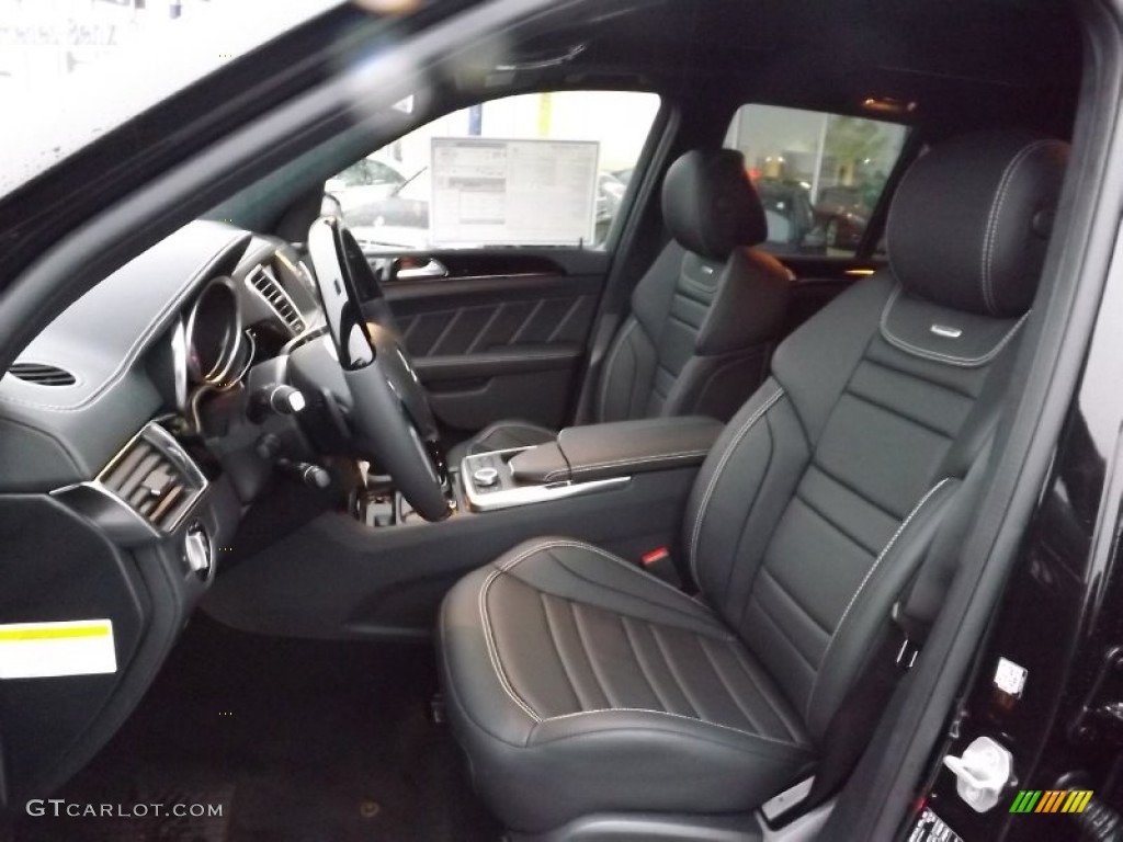 designo Black Interior 2014 Mercedes-Benz ML 63 AMG Photo #87432458