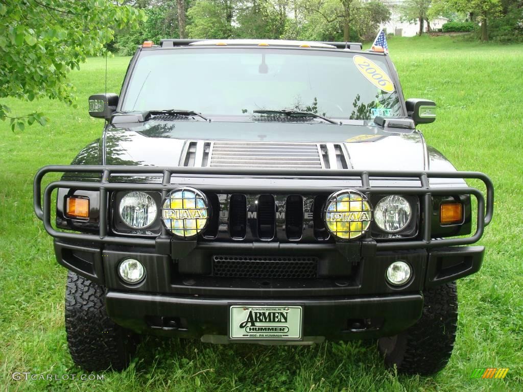 2006 H2 SUV - Black / Ebony photo #3