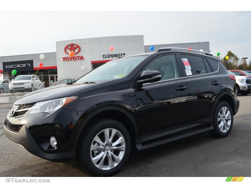 2013 RAV4 Limited - Black / Ash photo #1