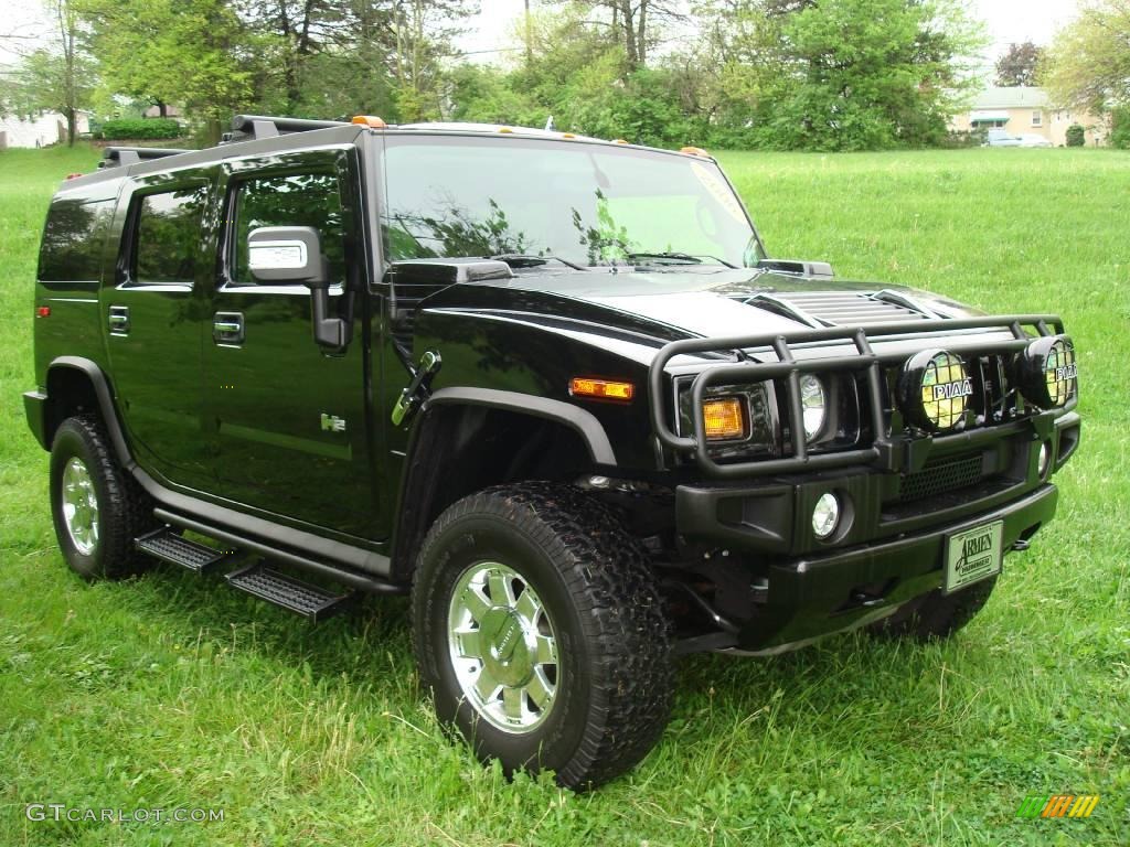 2006 H2 SUV - Black / Ebony photo #4