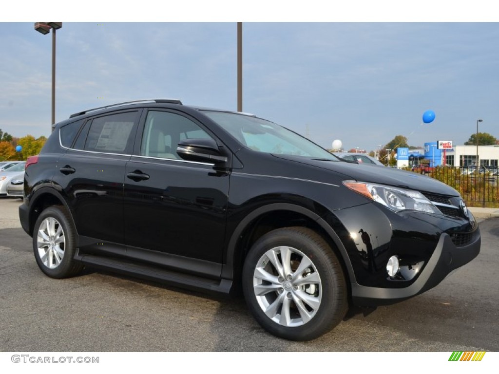 2013 RAV4 Limited - Black / Ash photo #3