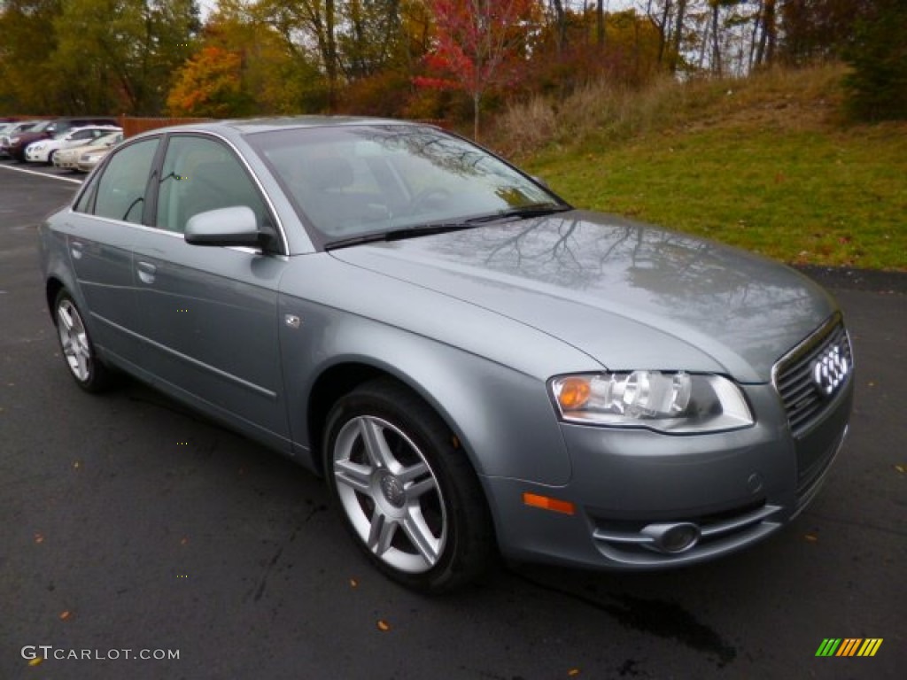 Quartz Gray Metallic 2006 Audi A4 2.0T quattro Sedan Exterior Photo #87432659