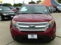 2013 Ruby Red Metallic Ford Explorer XLT  photo #1