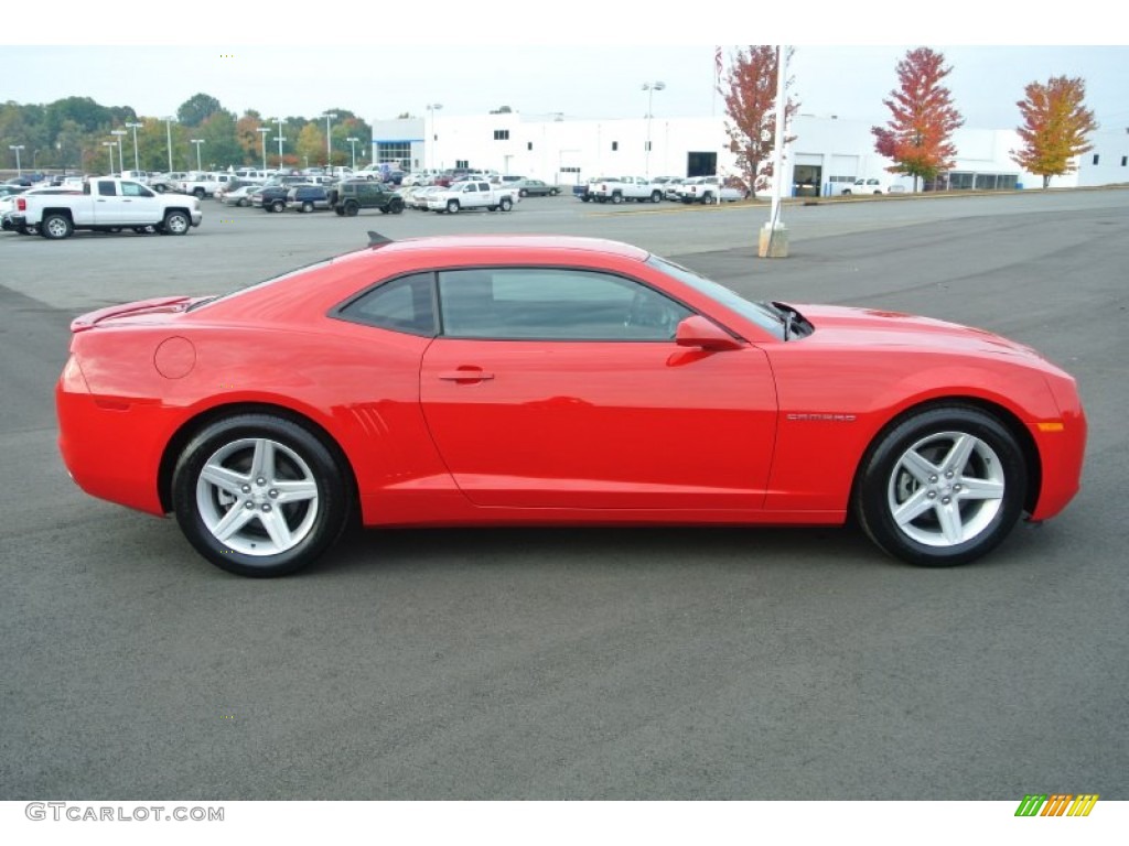 Victory Red 2012 Chevrolet Camaro LS Coupe Exterior Photo #87433133