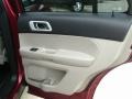 2013 Ruby Red Metallic Ford Explorer XLT  photo #8