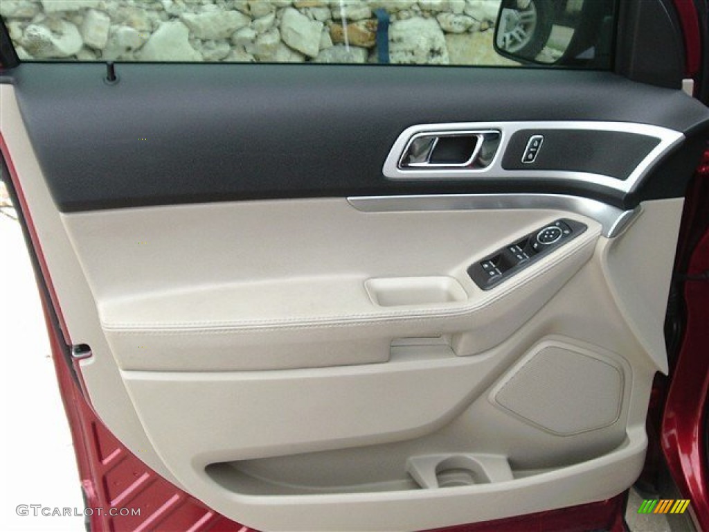 2013 Explorer XLT - Ruby Red Metallic / Medium Light Stone photo #18