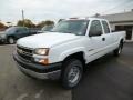 2007 Summit White Chevrolet Silverado 2500HD Classic LT Extended Cab 4x4  photo #3