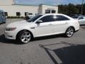 2010 White Platinum Metallic Tri-Coat Ford Taurus SHO AWD  photo #2