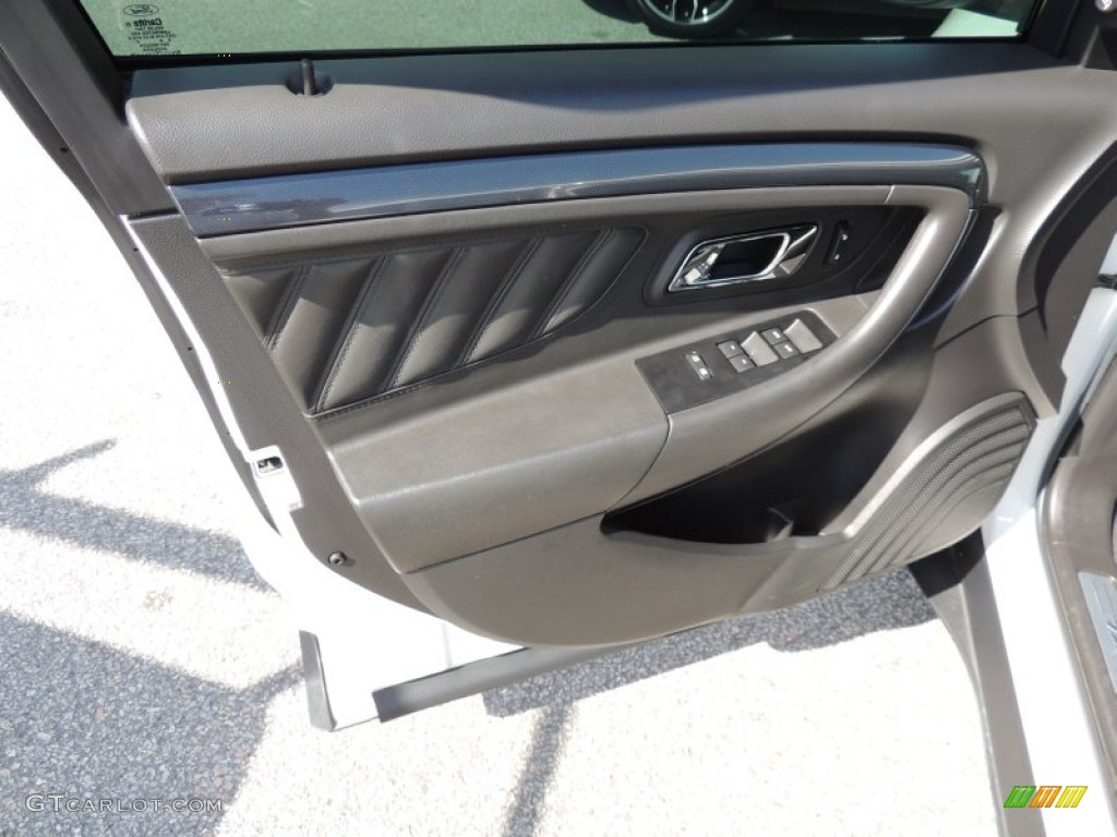 2010 Taurus SHO AWD - White Platinum Metallic Tri-Coat / Charcoal Black photo #5