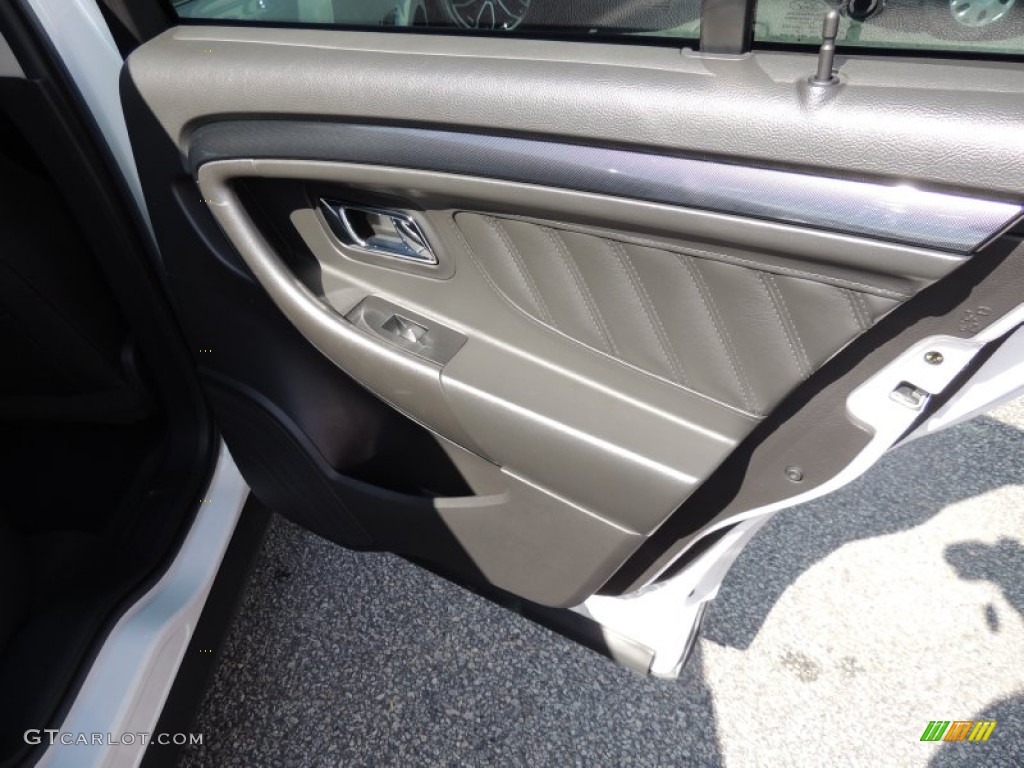 2010 Taurus SHO AWD - White Platinum Metallic Tri-Coat / Charcoal Black photo #11