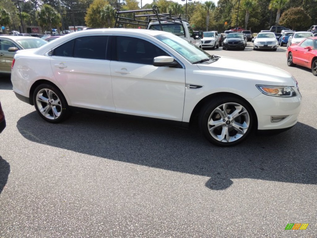 2010 Taurus SHO AWD - White Platinum Metallic Tri-Coat / Charcoal Black photo #12
