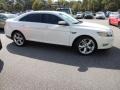 2010 White Platinum Metallic Tri-Coat Ford Taurus SHO AWD  photo #12